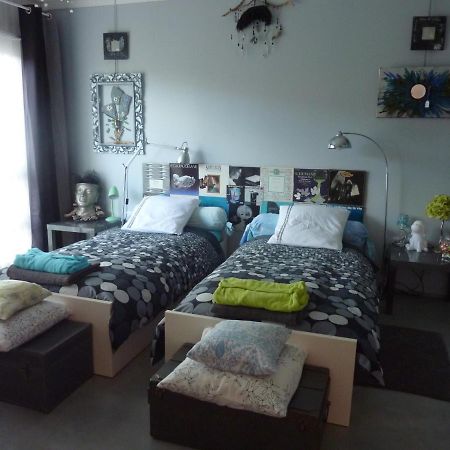 مبيت وإفطار Villeneuve-de-Rivière Loft Atypique المظهر الخارجي الصورة