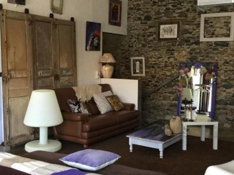 مبيت وإفطار Villeneuve-de-Rivière Loft Atypique المظهر الخارجي الصورة